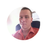 Portrait of Mark Brown, RF/RTLS specialist optimizing RFID accuracy for specimen tracking and courier routes.